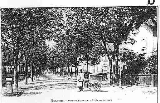 Ville de BELFORT Carte postale ancienne Ville de BELFORT Carte postale ancienne